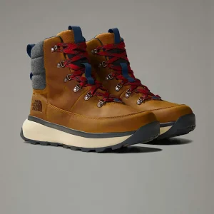 Bottes De Neige En Cuir Imperméable Bergen Pour Homme