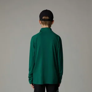 Haut à Manches Longues Et Col Zippé Never Stop Pour Enfant