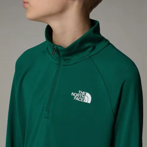 Haut à Manches Longues Et Col Zippé Never Stop Pour Enfant