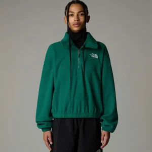 Polaire à Col Zippé 100 Glacier Pour Femme