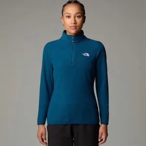 Polaire à Col Zippé 100 Glacier Pour Femme