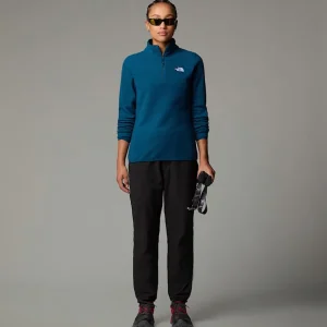 Polaire à Col Zippé 100 Glacier Pour Femme