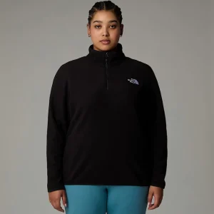 Polaire à Col Zippé Grande Taille 100 Glacier Pour Femme