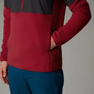 Polaire épaisse Demi-zippée Glacier Pour Homme