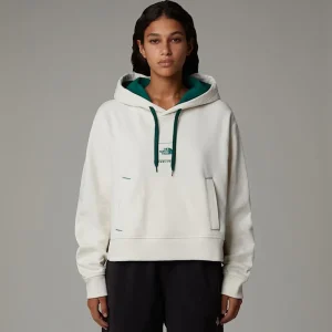 Sweat à Capuche Court Coordinates Pour Femme