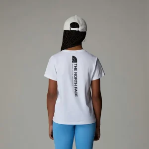 T-shirt Décontracté Vertical Graphic Pour Fille