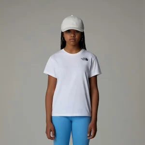 T-shirt Décontracté Vertical Graphic Pour Fille