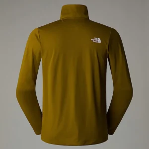 T-shirt Manches Longues à Col Zippé 24/7 Pour Homme