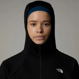 Veste à Capuche Zippée Thermique Vertical Pour Femme