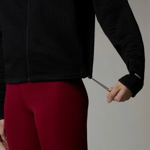 Veste à Capuche Zippée Thermique Vertical Pour Femme